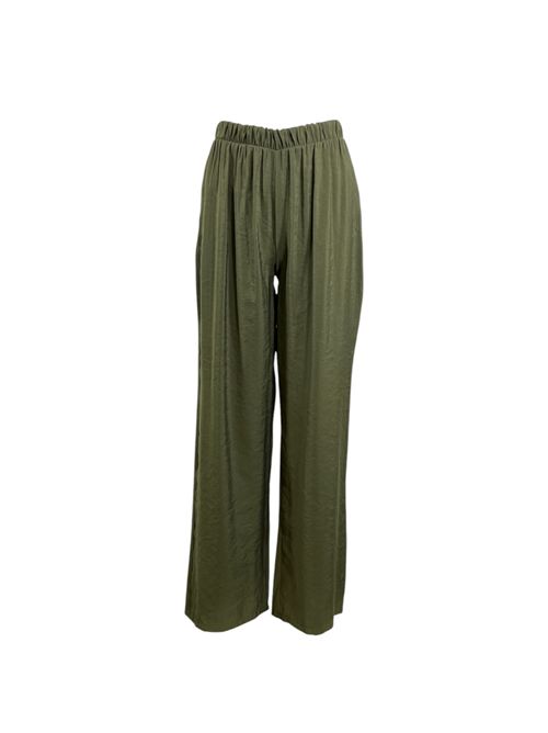 PANTALONE MORBIDO VERDE MILITARE Extè p/e Extè | ART.6273VERDE MEDIO